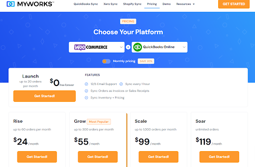 MyWorks Pricing